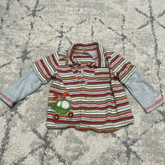 FREE WITH PURCHASE Baby boy button down shirt - Picture 1 of 4